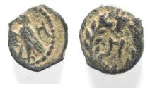 Ancient Coins - NABATAEA. Aretas IV. 9 BC- AD 40. AE 11. EAGLE