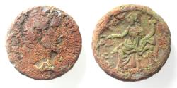 Ancient Coins - AS FOUND: EGYPT, Alexandria. Antoninus Pius. AD 138-161. BILLON TETRADRACHM