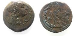 Ancient Coins - PTOLEMAIC KINGS of EGYPT. Ptolemy V or Ptolemy VI. 204-180 BC or 180-145 BC. Æ. ISIS