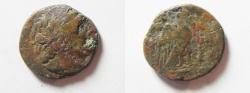 Ancient Coins - GREEK. Cyrenaica. Cyrene under Magas as Ptolemaic governor (first reign c. 308-304 BC) AE 17mm, 2.88g. 