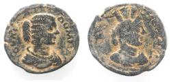 Ancient Coins - ARABIA. RABBATHMOBA. JULIA DOMNA . AE 28