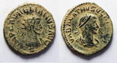 Ancient Coins - VABALATHUS & AURELIAN BILLON ANTONINIANUS