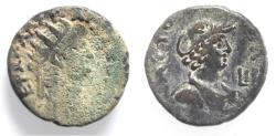 Ancient Coins - EGYPT, Alexandria. NERO SILVER TETRADRACHM.