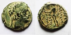 Ancient Coins - Seleukid Kingdom, Antiochos XII, c. 88 - 84 B.C AE 18