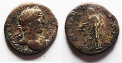 Ancient Coins - ROMAN IMPERIAL. AS FOUND HADRIAN SILVER DINARIUS
