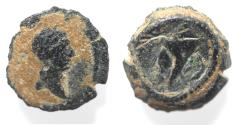 Ancient Coins - EGYPT. Alexandria. Trajan, 98-117. Dichalkon