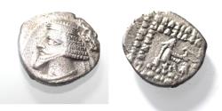 Ancient Coins - KINGS OF PARTHIA. Parthian Kingdom. SILVER DRACHM .