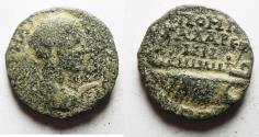 Ancient Coins - DECAPOLIS. GADARA, GORDIAN III AE 26. WITH GALLEY