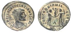 Ancient Coins - AS FOUND. DIOCLETIANUS AE ANTONINIANUS