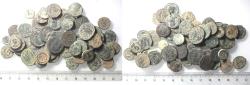 Ancient Coins - AS FOUND: LOT OF 59 ROMAN AE COINS