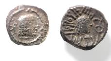 Ancient Coins - ARABIA, Southern. Himyar.. Circa AD 2nd Century. AR Drachm