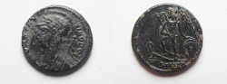 Ancient Coins - CONSTANTINE I AE 3 , COMMEMORATIVE , BEAUTIFUL COIN
