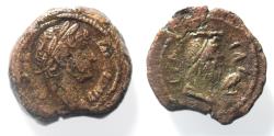 Ancient Coins - Egypt. Alexandria under Hadrian (AD 117-138). Nome Coinage. Hermololite nome. Hermopolite nome. AE (19mm, 4.95g). Struck in regnal year 11 (AD 126/7).