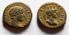 Ancient Coins - Decapolis. Philadelphia. Hadrian. AD 117-138. Æ 23