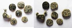 Ancient Coins - LOT OF BRONZE COINS. SELEUKID AND PERSIAN