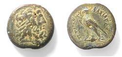 Ancient Coins - PTOLEMAIC KINGS of EGYPT. Ptolemy III Euergetes. 246-222 BC. AE TETRAOBOL. Alexandreia mint.