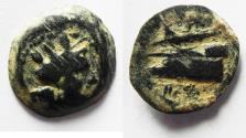 Ancient Coins - PHOENICIA. ARADOS AE 16. 1ST CENT. B.C