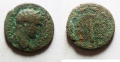 Ancient Coins - PHOENICIA. TYRE AE 22. MELQART / CLUB. Pseudo-autonomous issue, c. 2nd century AD.