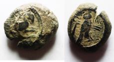 Ancient Coins - PHOENICIA, Tyre. Uncertain king. Circa 425-394 BC. AR Shekel