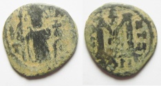 Ancient Coins - ARAB - BYZANTINE, DAMASCUS MINT, AE FALS