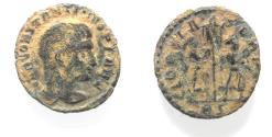 Ancient Coins - Roman Imperial. Constantine I (AD 307-337) AE follis (17mm, 1.14g). Rome mint. Struck AD 313.
