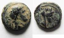 Ancient Coins - DECAPOLIS. GADARA. TITUS AE 16