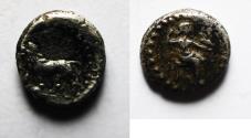 Ancient Coins - Persia, Alexandrine Empire. Uncertain satraps of Babylon, c. 328-311 BC. AR obol