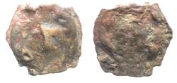 Ancient Coins - Arabia Felix. Hadhramawt. First century BC-first century AD. Cast AE UNIT . Shaqar mint.