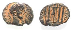 Ancient Coins - Samaria. Neapolis under Elagabalus (AD 218-222). AE 17mm, 3.66g