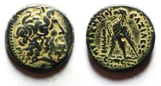 Ancient Coins - Ptolemaic Kings. Ptolemy III AE OBOL