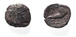 Ancient Coins - ARABIA, Southern: Saba'. Late 4th–mid 2nd centuries BC. AR Obol