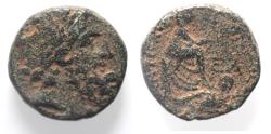 Ancient Coins - Antioch. 7/6 BC. Æ Trichalkon. Struck under P. Quinctillius Varus, Governor of Syria