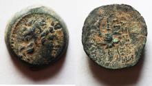 Ancient Coins - Seleukid Kings, Tryphon (c. 142-138 BC). Æ 18