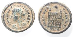 Ancient Coins - AS FOUND: CONSTANTIUS II AE FOLLIS