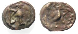 Ancient Coins - Arabia Felix. Hadhramawt. First century BC-first century AD. Cast AE 21.  Shaqar mint.