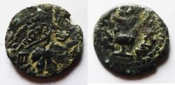 Ancient Coins - Judaea. Jewish War. First Revolt. AE Prutah. Year2. 67/68 C.E.