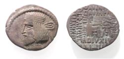 Ancient Coins - KINGS OF PARTHIA. Parthian Kingdom. SILVER DRACHM .