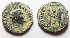 Ancient Coins - NICE AS FOUND MAXIMIANUS AE ANTONINIANUS