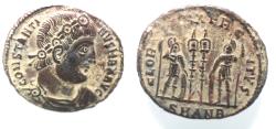 Ancient Coins - AS FOUND. CONSTANTINE I AE 3