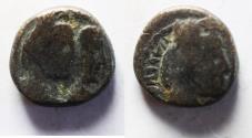 Ancient Coins - Arabia. Nabataean Kings. Aretas IV (9 BC-AD 40). AR sela . Struck c. AD 17/18-39/40.