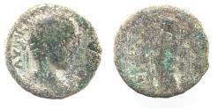 Ancient Coins - JUDAEA. SAMARIA. NEAPOLIS. ELAGABALUS. AE 20. AS FOUND