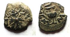 Ancient Coins - Judaea. Jewish War. First Revolt. AE Prutah. Year 2. 67/68 C.E.