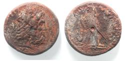 Ancient Coins - PTOLEMAIC KINGDOM. PTOLEMY III AE 25. NICE QUALITY