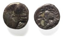 Ancient Coins - Kings of Persis. 2nd century BC. AR Obol