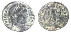 Ancient Coins - AS FOUND. CONSTANTINE I AE FOLLIS