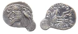 Ancient Coins - KINGS OF PARTHIA. Parthian Kingdom. SILVER DRACHM .