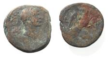 Ancient Coins - EGYPT. ALEXANDRIA. TRAJAN AE OBOL