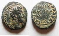 Ancient Coins - Cyrrhestica. Hierapolis under Commodus (AD 180-192). AE 22. Struck ca. AD 191/2.