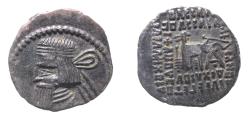 Ancient Coins - KINGS OF PARTHIA. Parthian Kingdom. SILVER DRACHM .