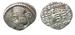 Ancient Coins - Kings of Parthia.  AR Drachm